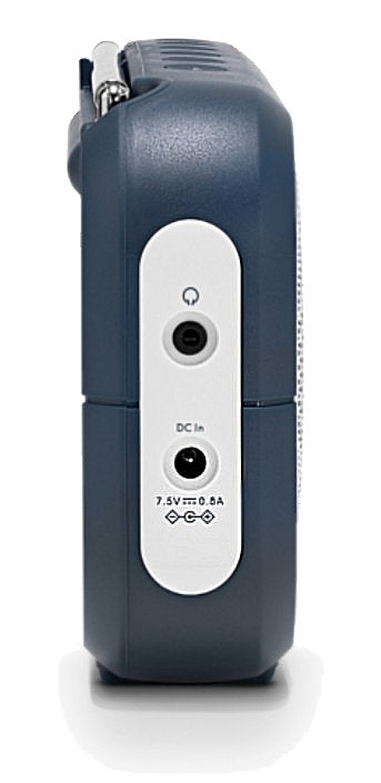 Roberts Play 30 Portable Radio – DAB+/FM, Bluetooth Speaker & Alarm in Stylish White and Blue