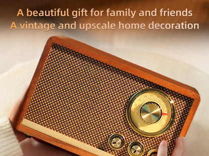 R1 A radio/Bluetooth speaker made of finely crafted North American walnut