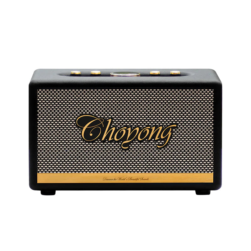 Choyong C2 Speaker - Vintage Bluetooth Network Audio