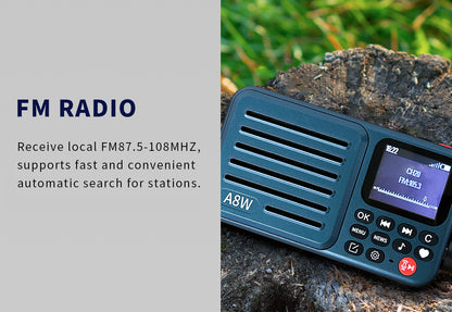 A8W Smart Internet & FM Pocket Radio