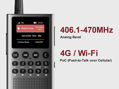 WT2 Multi-Functional Walkie Talkie