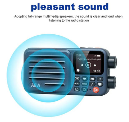 A8W Smart Internet & FM Pocket Radio