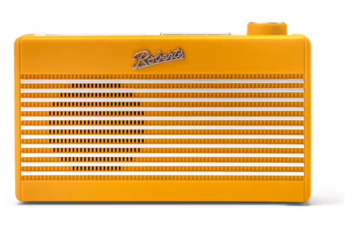 Roberts Rambler Mini DAB/DAB+/FM Radio with Bluetooth (Sunburst Yellow)